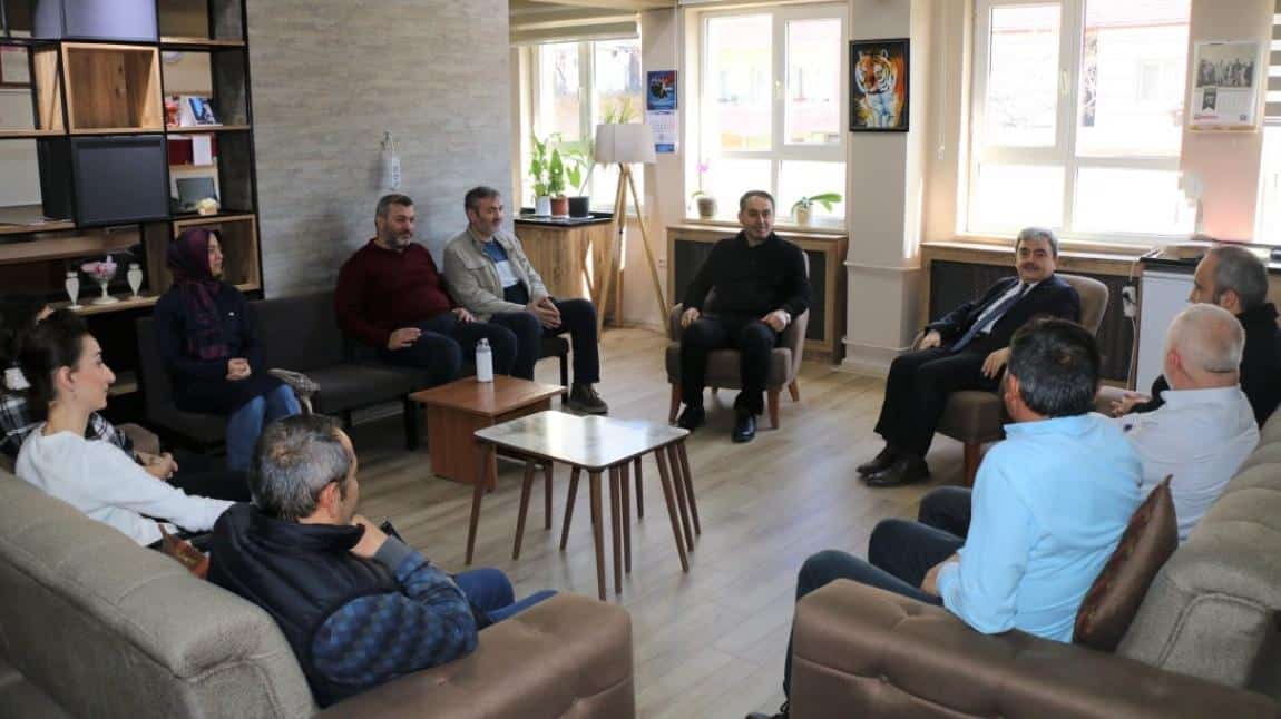 İl Milli Eğitim Müdürü Mehmet TÜRKMEN'in ziyareti