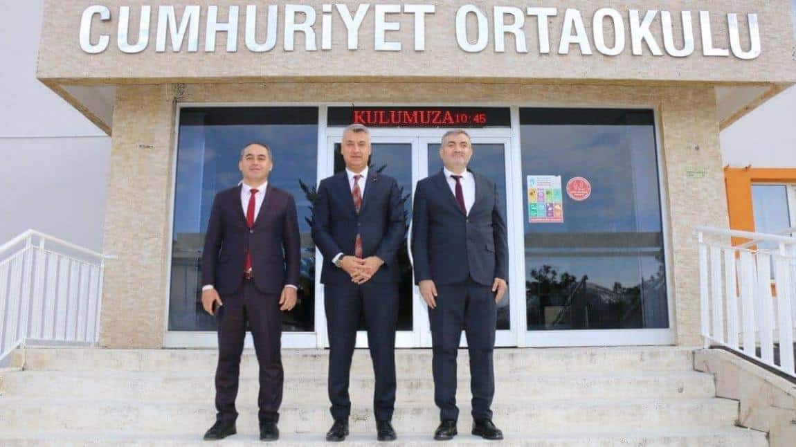 İL MİLLÎ EĞİTİM MÜDÜRÜMÜZ MEHMET ALİ KATİPOĞLU OKULUMUZU ZİYARET ETTİ